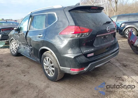 2017 Nissan Rogue Sv z USA, uszkodzony, nr VIN KNMAT2MT8HP539920
